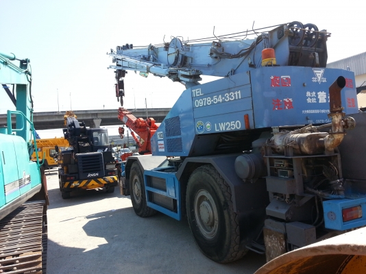 ขายรถเครน "KOMATSU LW250-3 " ของเก่าจากญี่ปุ่นสภาพรถ 95\% เอกสารอินวอย ขายรถเครน "KOMATSU LW250-3 " ของเก่าจากญี่ปุ่นสภาพรถ 95\% เอกสารอินวอย
