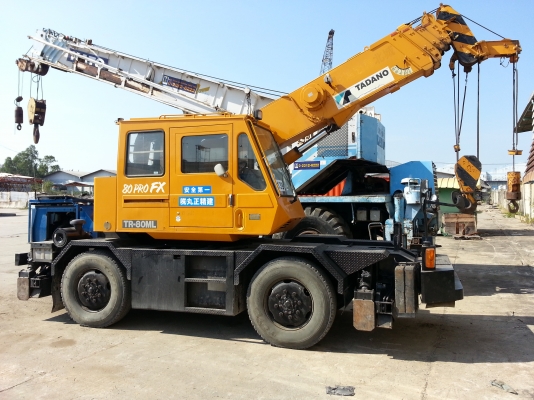 ขายรถเครน "TADANO KR80ML-1 " ของเก่าจากญี่ปุ่นสภาพรถ 95\% เอกสารอินวอย