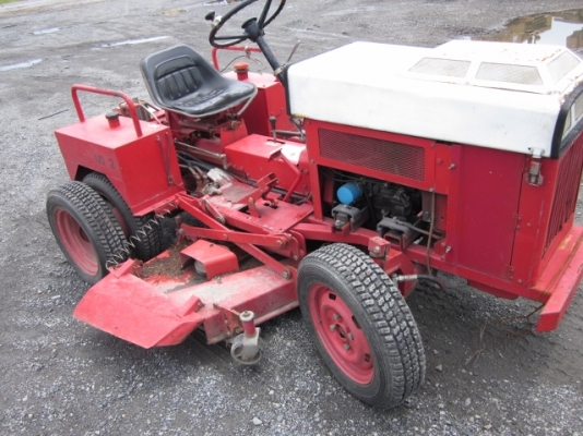 ขาย-รถตัดหญ้าสนาม KYOEISHA: GM 155AW เครื่อง KUBOTA 3 สูบ 6 ล้อ 3 ใบมีด