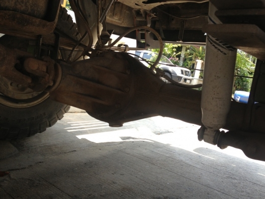 คานเพลาหลัง สปอร์ตไรเดอร์ 4WD 99 เฟือง 9/41 เดิมๆไม่เห่าไม่หอน