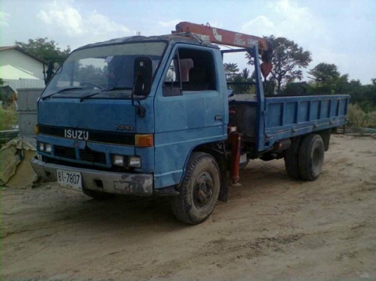 ขายรถติตเครน3ตัน3ปอก ISUZU NPR 115 ปี35 6ล้อ เครื่องดี ยางดี คัสชีส์ดี สีไม่สวย จอดตากแดดประจำ พร้อมโอนครับ