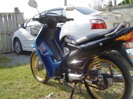 Smash 110 ครัชมือ ชุดสีใหม่