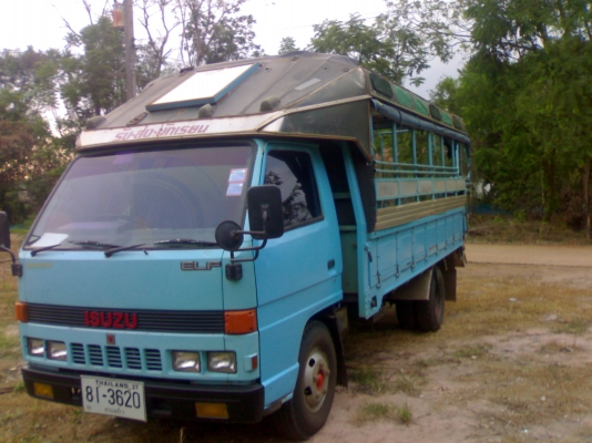 ขาย6ล้อ NKR55L ปี2538 ใช้รับส่งนักเรียน 88แรง