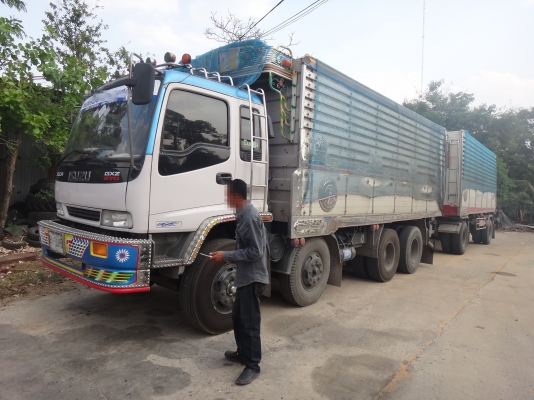 ขายด่วน  รถสิบล้อสองเพลาดั้มพ์พ่วง แม่-ลูก ISUZU  DEGA  270  ยูโร1  เดิมๆ  สภาพดีมากสมบูรณ์แบบ  พร้อมใช้งาน