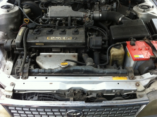 TOYOTA, COROLLA 1.6 GL ปี 1994 เกียร์ธรรมดา เครื่องดี ภายในสวย หน้าเดิม ติดแก๊ส LPG TOYOTA, COROLLA 1.6 GL ปี 1994 เกียร์ธรรมดา เครื่องดี ภายในสวย หน้าเดิม ติดแก๊ส LPG