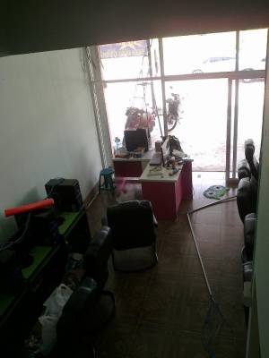 ขาย เคาเตอร์ รูปตัว L แยก3ส่วน  สีชมพู