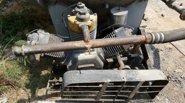 ถังเต้าปูนพร้อมปั๊มลม