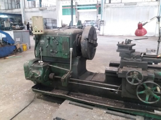 ขายเครื่องกลึงยุโรป10ฟุตสวิง1.20เมตรรูผ่านเพลา3.2นิ้วหนัก7ตันครับราคาสุดคุ้ม