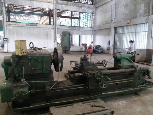 ขายเครื่องกลึงยุโรป10ฟุตสวิง1.20เมตรรูผ่านเพลา3.2นิ้วหนัก7ตันครับราคาสุดคุ้ม