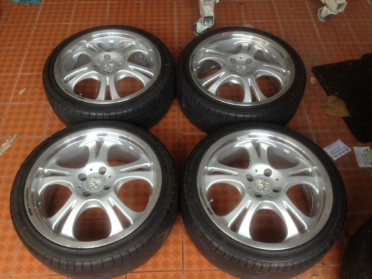 ล้อเเท้ WEDS KANZE 17กว้าง7นิ้วอ๊อฟ35 4 รู100 สีเดิมๆเก่าญี่ปุ่นเเท้สภาพสวย