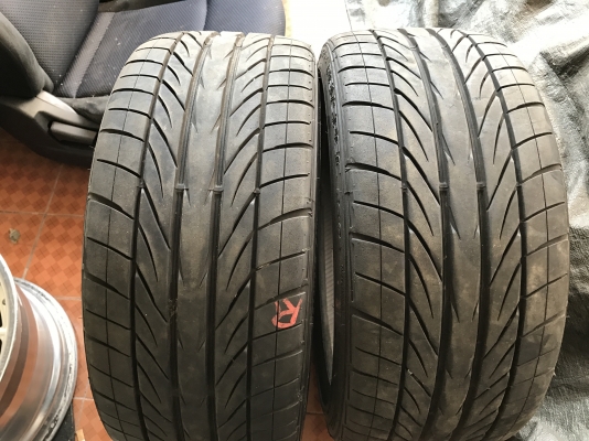 ยาง GOOD YEAR 235 40 18 ปี10เก่าญี่ปุ่นเเท้ดอกเเน่นๆไม่มีปะคู่ละ