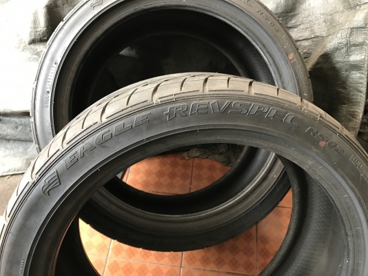 ยาง GOOD YEAR 235 40 18 ปี10เก่าญี่ปุ่นเเท้ดอกเเน่นๆไม่มีปะคู่ละ