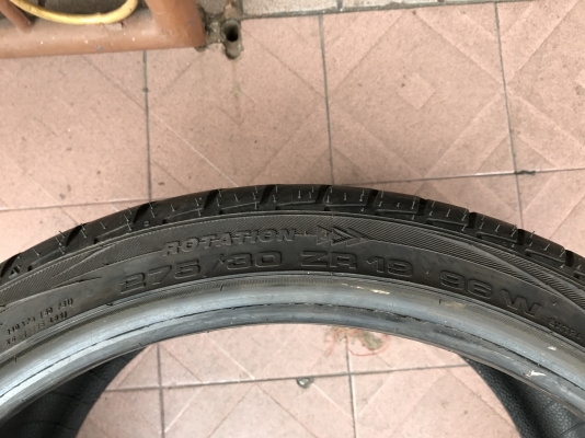 ยาง ATR SPORT 275 30 19 ปี14เก่าญี่ปุ่นเเท้ดอกหนามากครับคู่ละ ยาง ATR SPORT 275 30 19 ปี14เก่าญี่ปุ่นเเท้ดอกหนามากครับคู่ละ