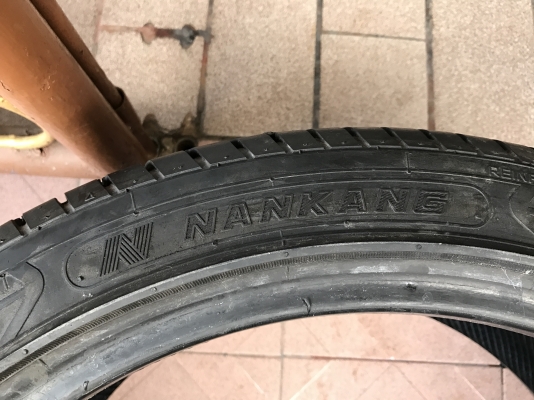 NANKANG 235 40 18 ปี09เก่าญี่ปุ่นดอกเต็มๆไม่มีปะสภาพสวยดอกนิ่ม