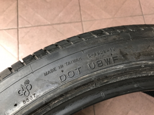 NANKANG 235 40 18 ปี09เก่าญี่ปุ่นดอกเต็มๆไม่มีปะสภาพสวยดอกนิ่ม