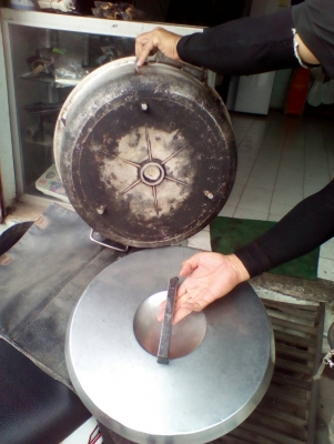 หม้อหุงข้าวเตาแก๊ส