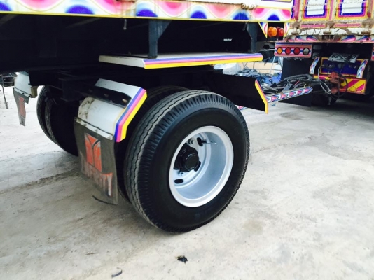 Hino 500 เครื่อง 380 แรง ปี 56 แม่ลูกดัมพ์เหล็กลูก 3 เพลา ไมล์ 190,000