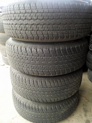 แม็กmu-xไม่มีรอยพร้อมยางบริดโตน255/65/17ปี15 4เส้น