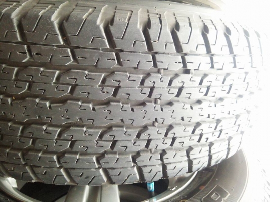 แม็กmu-xไม่มีรอยพร้อมยางบริดโตน255/65/17ปี15 4เส้น