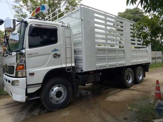 ขาย Hino Mega 320 ปี 50 กระบะล่องสามมิตรไม่ดั้มพ์ เครื่องดี เกียร์ดี คัชซีสวย ยางเต็ม สภาพสวยพร้อมใช้งาน เอกสารพร้อมโอน สนใจติดต่อ 082-1698998,083-9628875