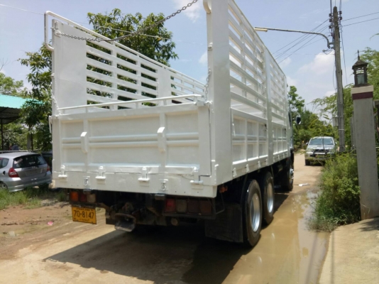 ขาย Hino Mega 320 ปี 50 กระบะล่องสามมิตรไม่ดั้มพ์ เครื่องดี เกียร์ดี คัชซีสวย ยางเต็ม สภาพสวยพร้อมใช้งาน เอกสารพร้อมโอน สนใจติดต่อ 082-1698998,083-9628875