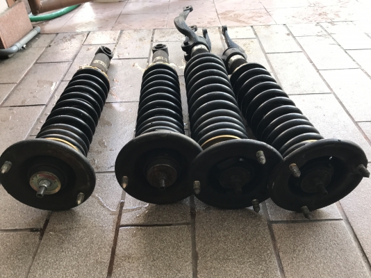 โช้คปรับเกลียวมิตซู GALANT ULTIMAเก่าญี่ปุ่นเเท้สภาพตามรูป โช้คปรับเกลียวมิตซู GALANT ULTIMAเก่าญี่ปุ่นเเท้สภาพตามรูป