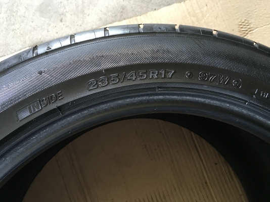 ขายยางเปอเซน RE11 3เส้น ขอบ 17