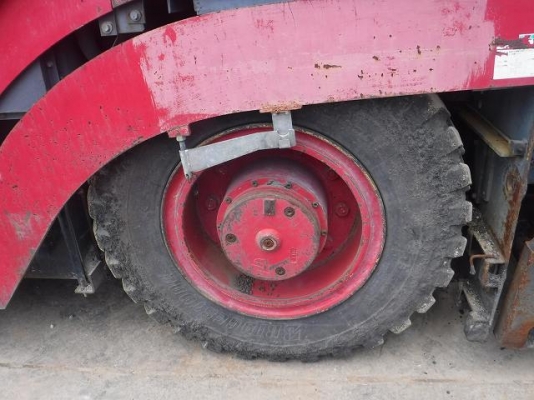 รถปูยาง SUMITOMO HA60W-5 แบบล้อยาง มือสองญี่ปุ่น รถปูยาง SUMITOMO HA60W-5 แบบล้อยาง มือสองญี่ปุ่น