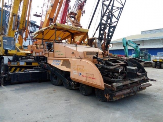 รถปูยาง SUMITOMO HA60W-5 แบบล้อยาง มือสองญี่ปุ่น รถปูยาง SUMITOMO HA60W-5 แบบล้อยาง มือสองญี่ปุ่น