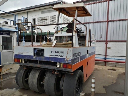 รถบดล้อยาง 7 ล้อ DYNAPAC RT200W # 8A2-45109 มือสองญี่ปุ่น