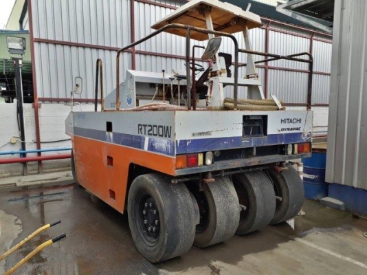 รถบดล้อยาง 7 ล้อ DYNAPAC RT200W # 8A2-45109 มือสองญี่ปุ่น