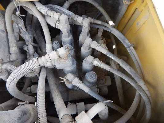 รถขุดล้อยาง KOMATSU PW140-7 มือสองยุโรป รถขุดล้อยาง KOMATSU PW140-7 มือสองยุโรป