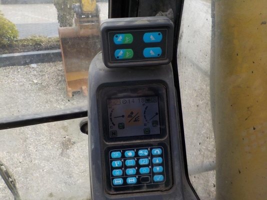 รถขุดล้อยาง KOMATSU PW140-7 มือสองยุโรป รถขุดล้อยาง KOMATSU PW140-7 มือสองยุโรป