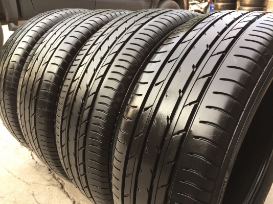 ยาง Yokohama 205-55-16 ปี 1ุุ6 1เส้น ปี 15 1เส้น ครบชุด 4 เส้น 3500  สภาพสวยๆไม่มีปะไม่บวมไม่กินข้าง ดอกยางเหลือเยอะเอาไปวิ่งกันใด้อีกยาวค่ะ