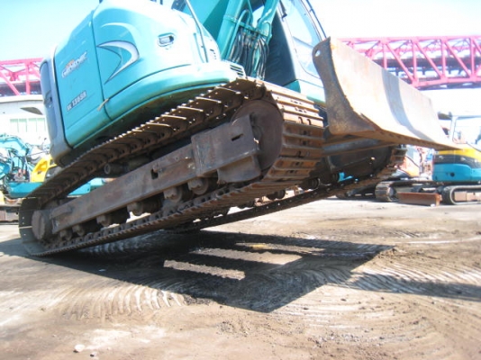 รถขุด KOBELCO SK120-3 M5 SUPER มีลายต่อหัวเจาะ มือสองญี่ปุ่น