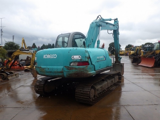 รถขุด KOBELCO SK120-3 M5 SUPER มีลายต่อหัวเจาะ มือสองญี่ปุ่น