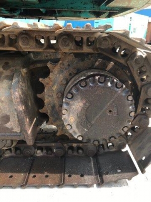 รถขุด KOBELCO SK120-3 M5 SUPER มีลายต่อหัวเจาะ มือสองญี่ปุ่น