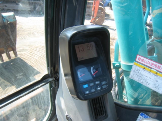 รถขุด KOBELCO SK120-3 M5 SUPER มีลายต่อหัวเจาะ มือสองญี่ปุ่น