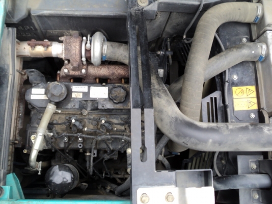 รถขุด KOBELCO SK120-3 M5 SUPER มีลายต่อหัวเจาะ มือสองญี่ปุ่น