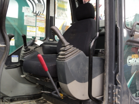 รถขุด KOBELCO SK120-3 M5 SUPER มีลายต่อหัวเจาะ มือสองญี่ปุ่น