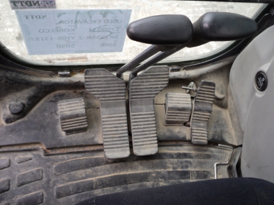 รถขุด KOBELCO SK120-3 M5 SUPER มีลายต่อหัวเจาะ มือสองญี่ปุ่น