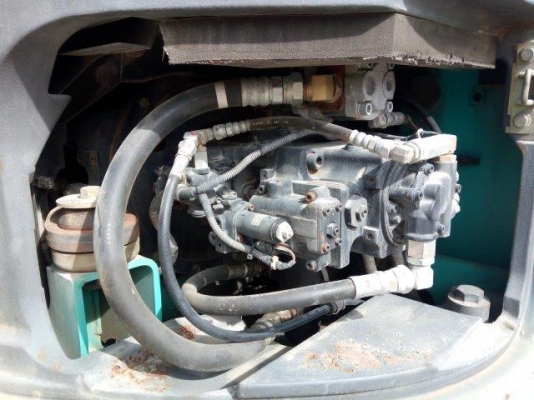 รถขุด KOBELCO SK120-3 M5 SUPER มีลายต่อหัวเจาะ มือสองญี่ปุ่น