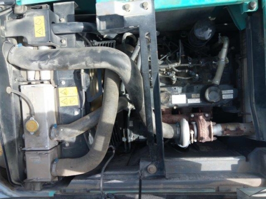 รถขุด KOBELCO SK120-3 M5 SUPER มีลายต่อหัวเจาะ มือสองญี่ปุ่น