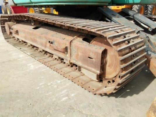 รถขุด KOBELCO SK120-3 M5 SUPER มีลายต่อหัวเจาะ มือสองญี่ปุ่น