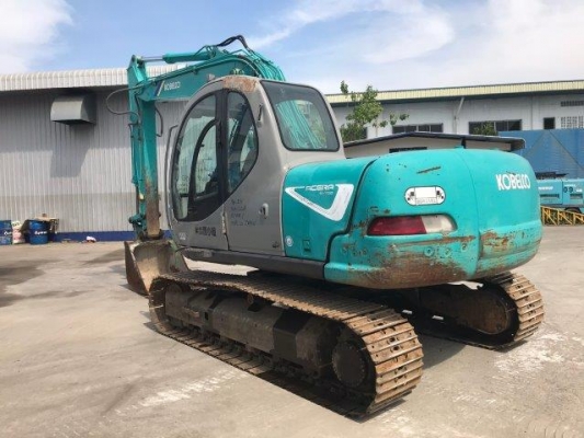 รถขุด KOBELCO SK120-3 M5 SUPER มีลายต่อหัวเจาะ มือสองญี่ปุ่น