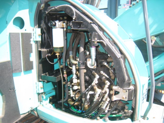 รถขุด KOBELCO SK120-3 M5 SUPER มีลายต่อหัวเจาะ มือสองญี่ปุ่น