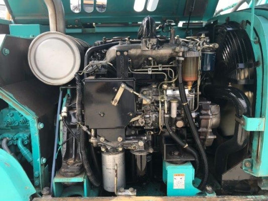 รถขุด KOBELCO SK120-3 M5 SUPER มีลายต่อหัวเจาะ มือสองญี่ปุ่น