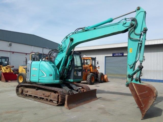 รถขุด KOBELCO SK120-3 M5 SUPER มีลายต่อหัวเจาะ มือสองญี่ปุ่น