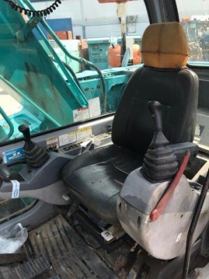 รถขุด KOBELCO SK120-3 M5 SUPER มีลายต่อหัวเจาะ มือสองญี่ปุ่น