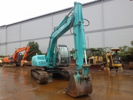 รถขุด KOBELCO SK120-3 M5 SUPER มีลายต่อหัวเจาะ มือสองญี่ปุ่น